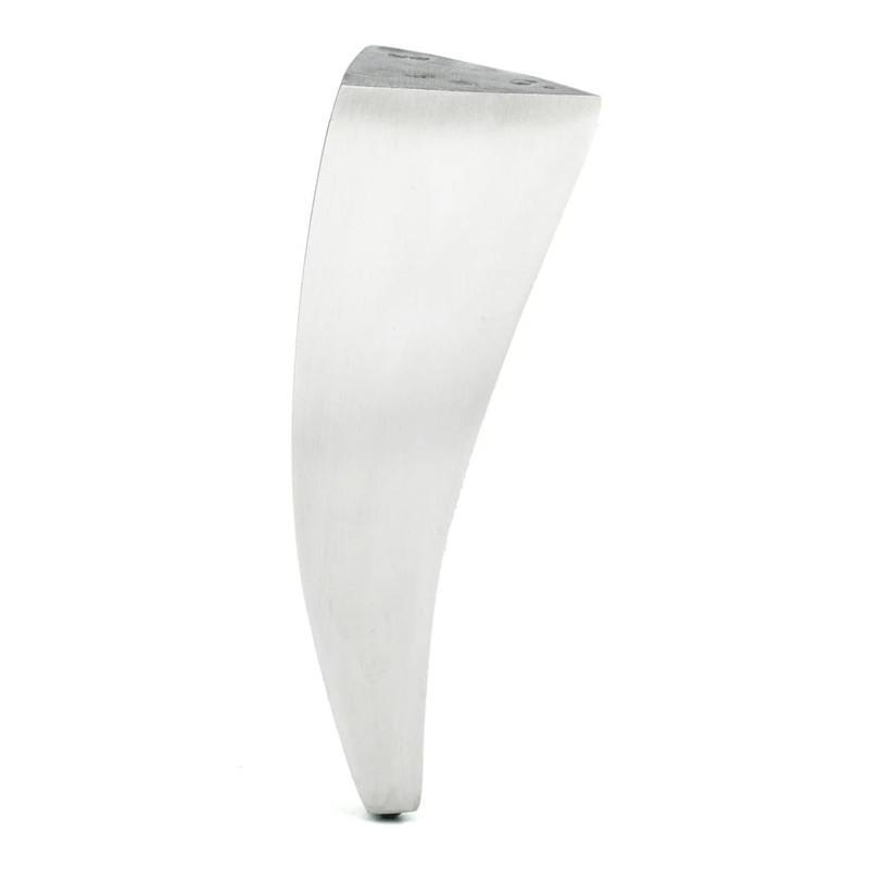 8" (203 mm) Aluminum Furniture Leg Brushed Aluminum